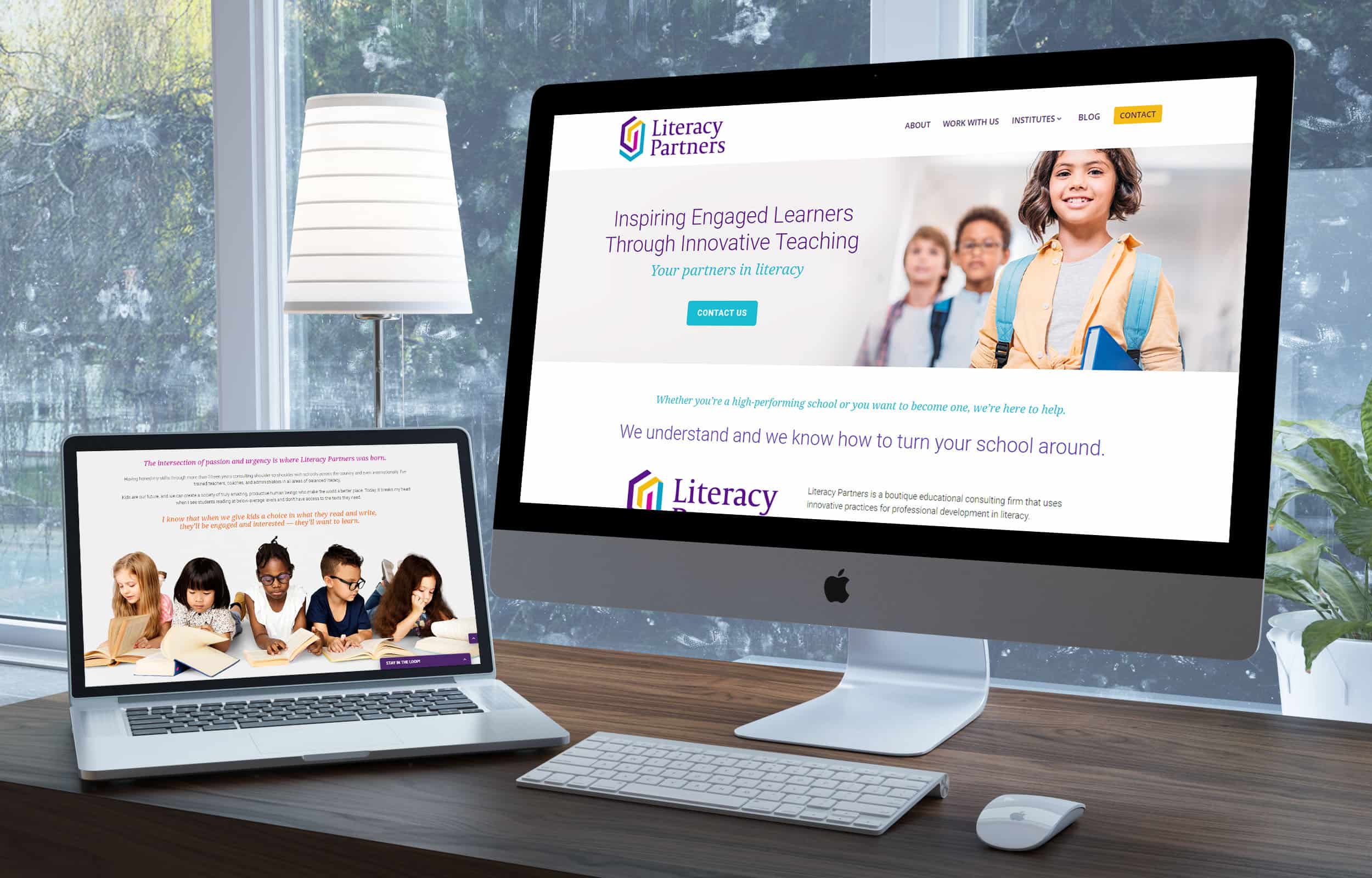 Literacy Partners WordPress Web Design