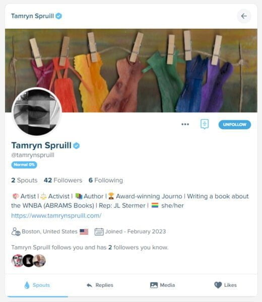Tamryn Spruill Verified on Spoutible