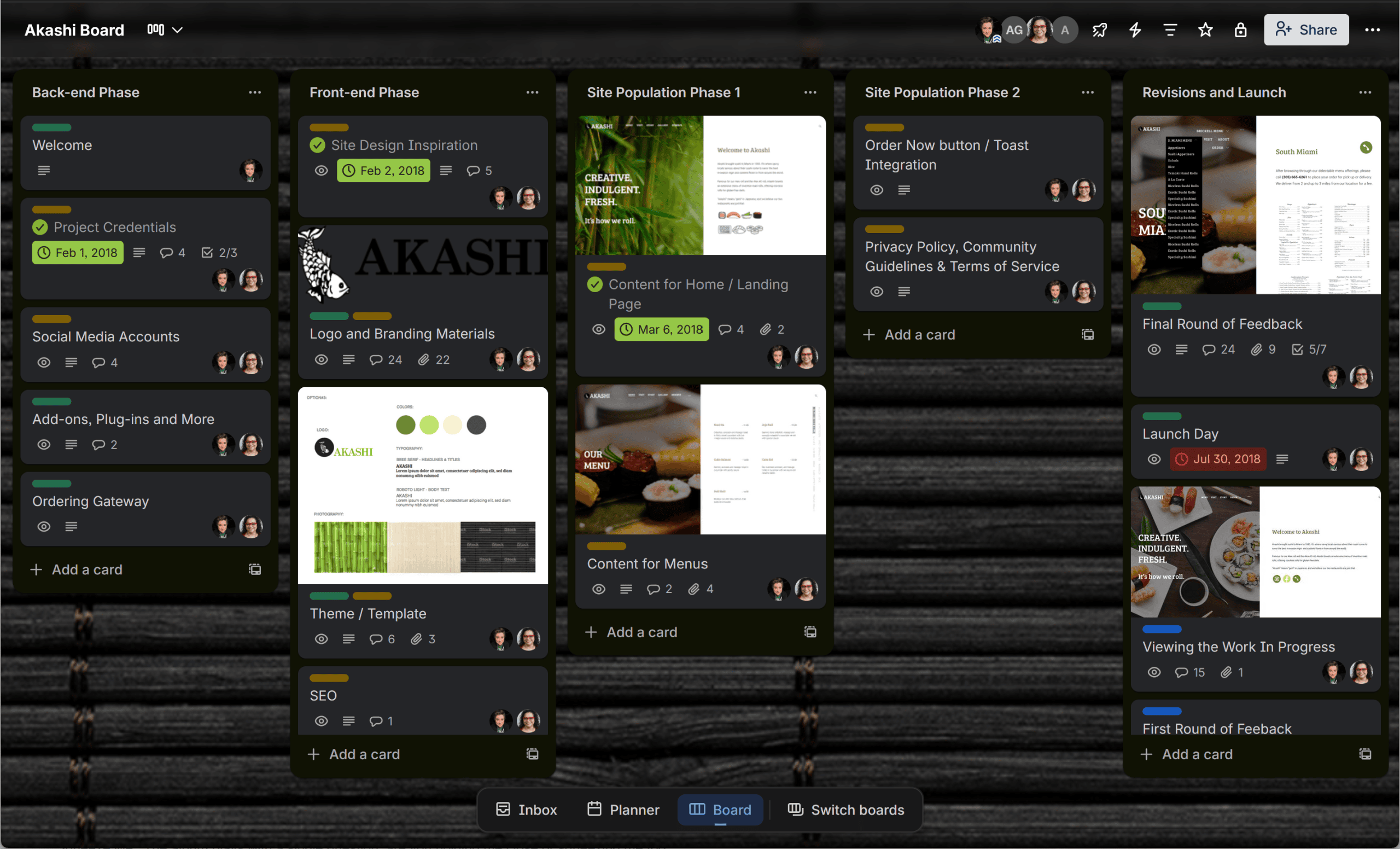 Akashi Design Board Akashi Design Board
