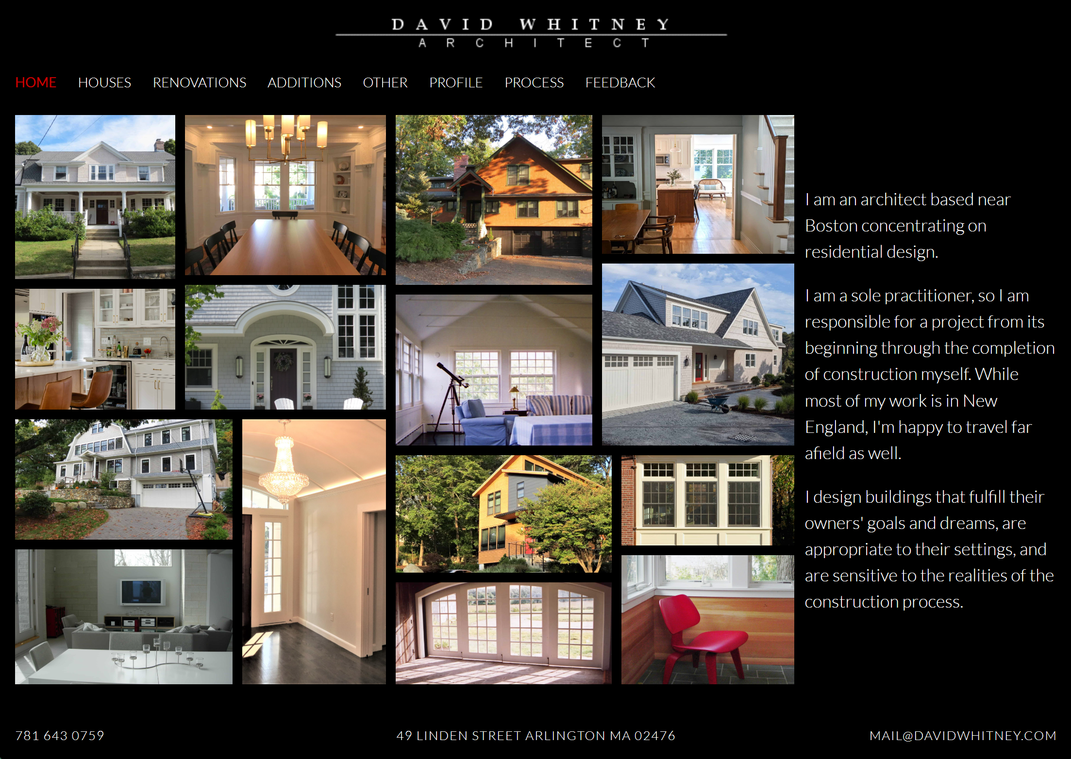 David Whitney Architect Divi 5 Home