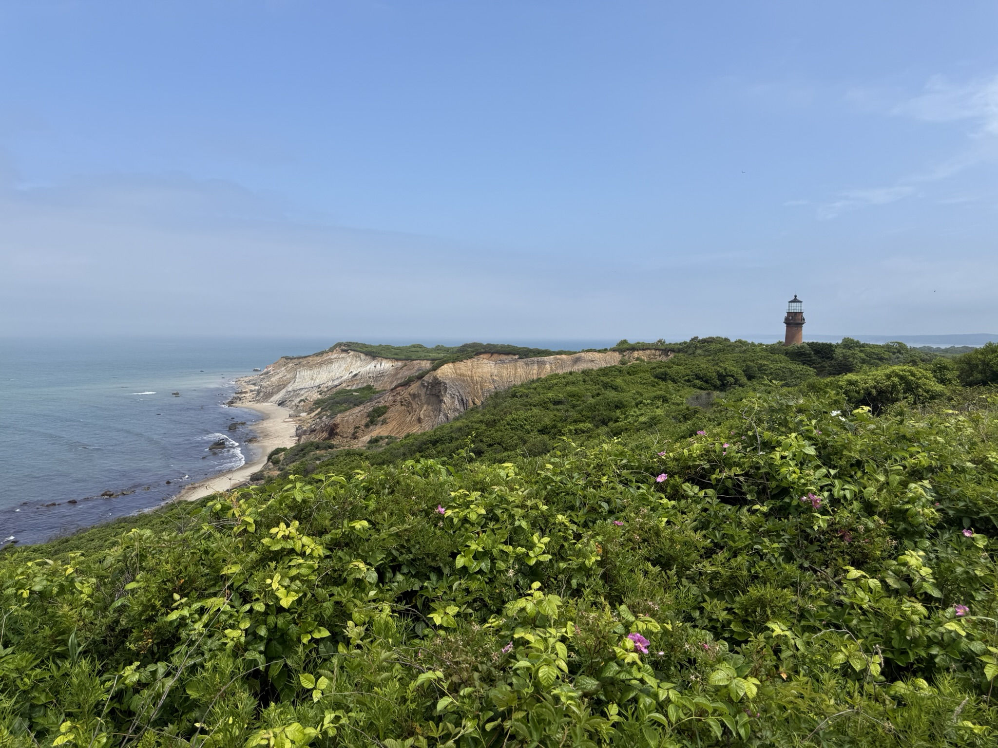 Gay Head Lighthouse in Aquinnah, Marthas Vineyard, MA
