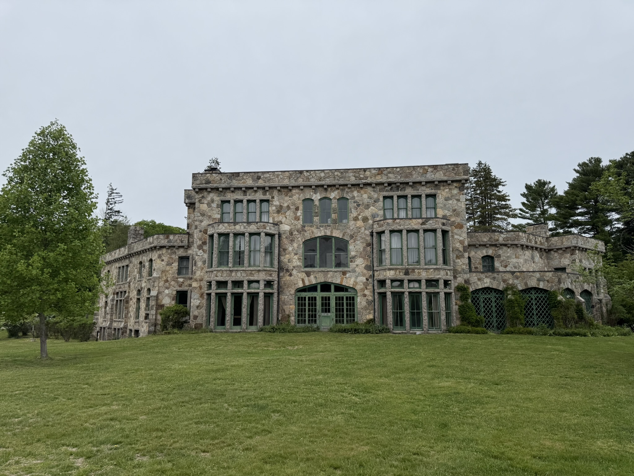 Ames Mansion at Borderland State Park in Easton, MA
