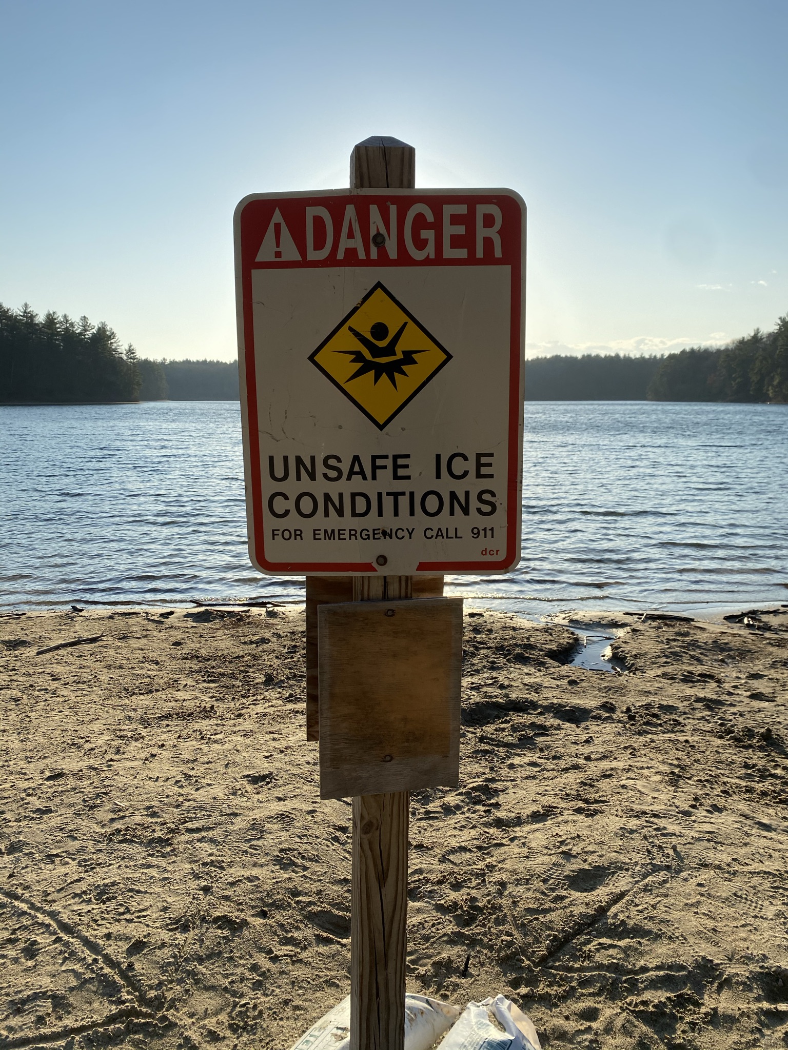 Walden Pond in Concord, MA